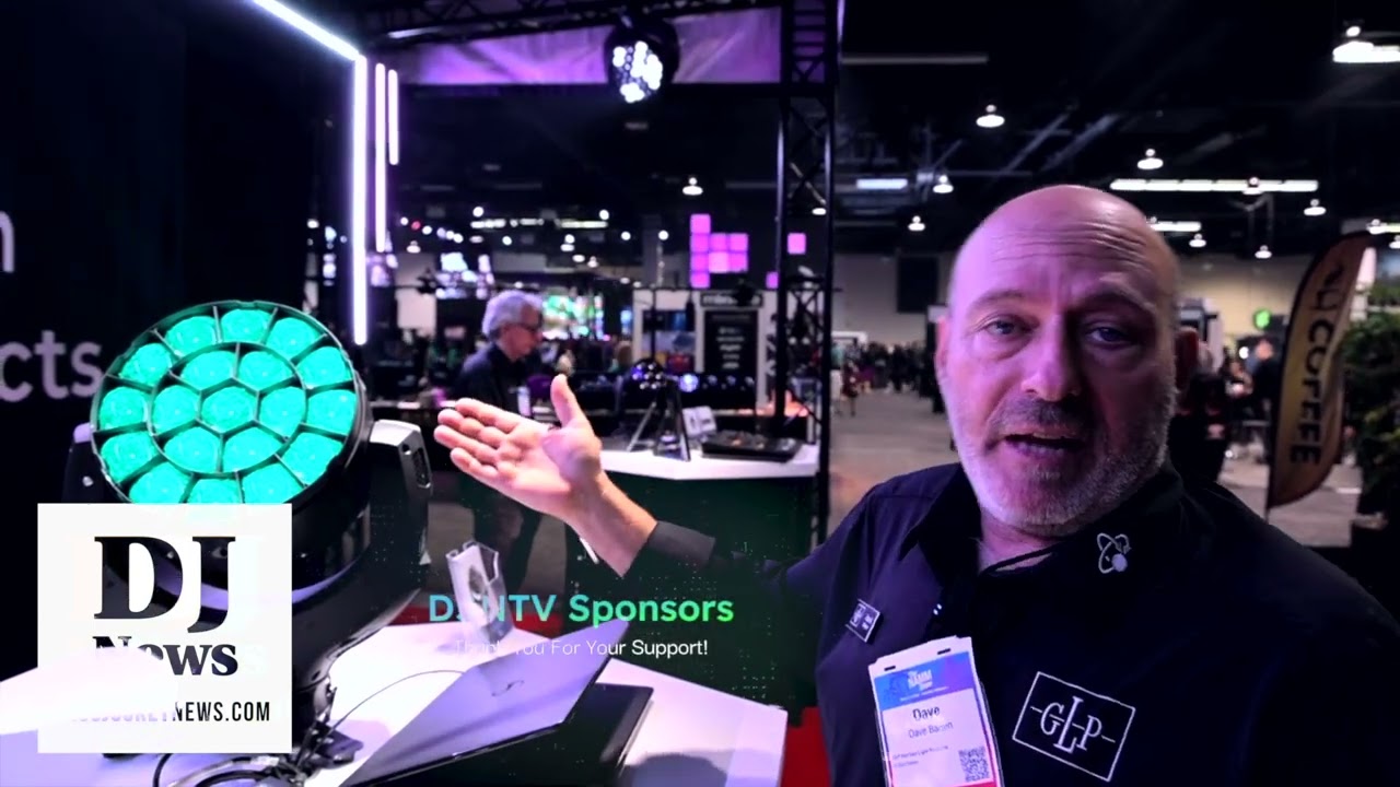 German Light Products GLP IMPRESSION X5 Moving Head LED Fixture from #NAMM2022
