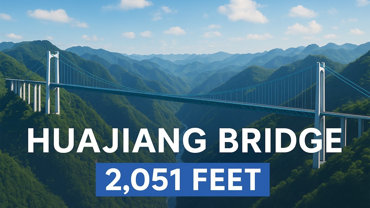 Huajiang Bridge: China&rsquo;s Mega Project That Makes the Golden Gate Look Obsolete