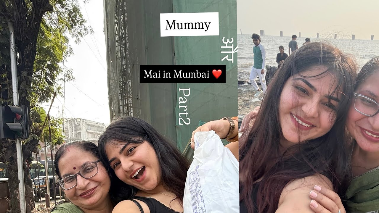 Mummy and me in bombae❤️.. Day.2