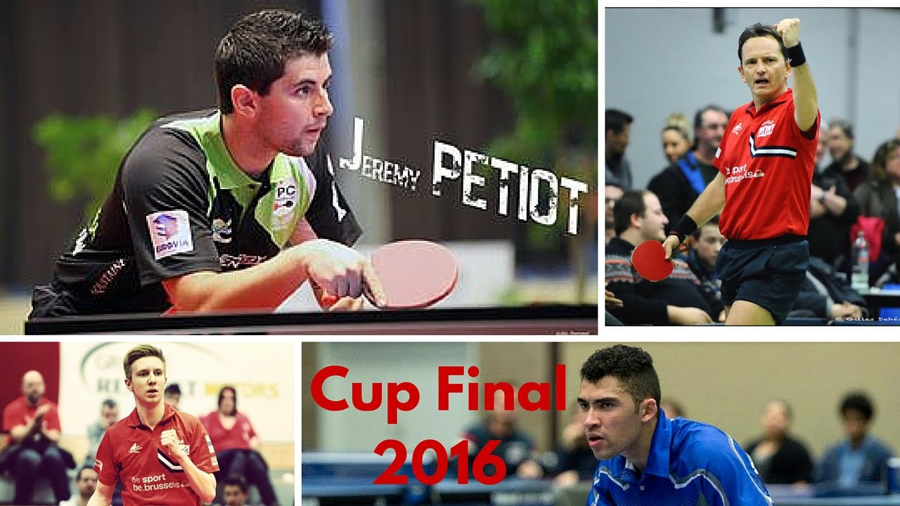 SAIVE Jean-Michel - VITTA Kilomo Belgium Cup 2016 Final - Table Tennis