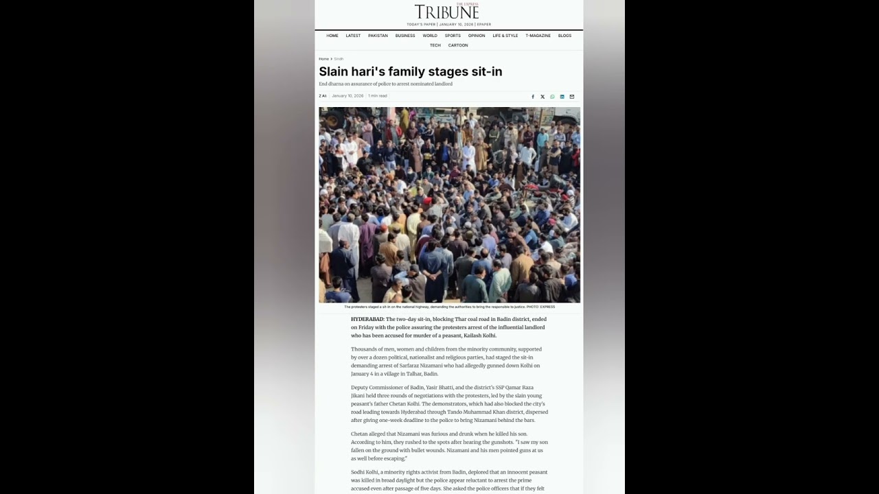 Pakistan hindu protest