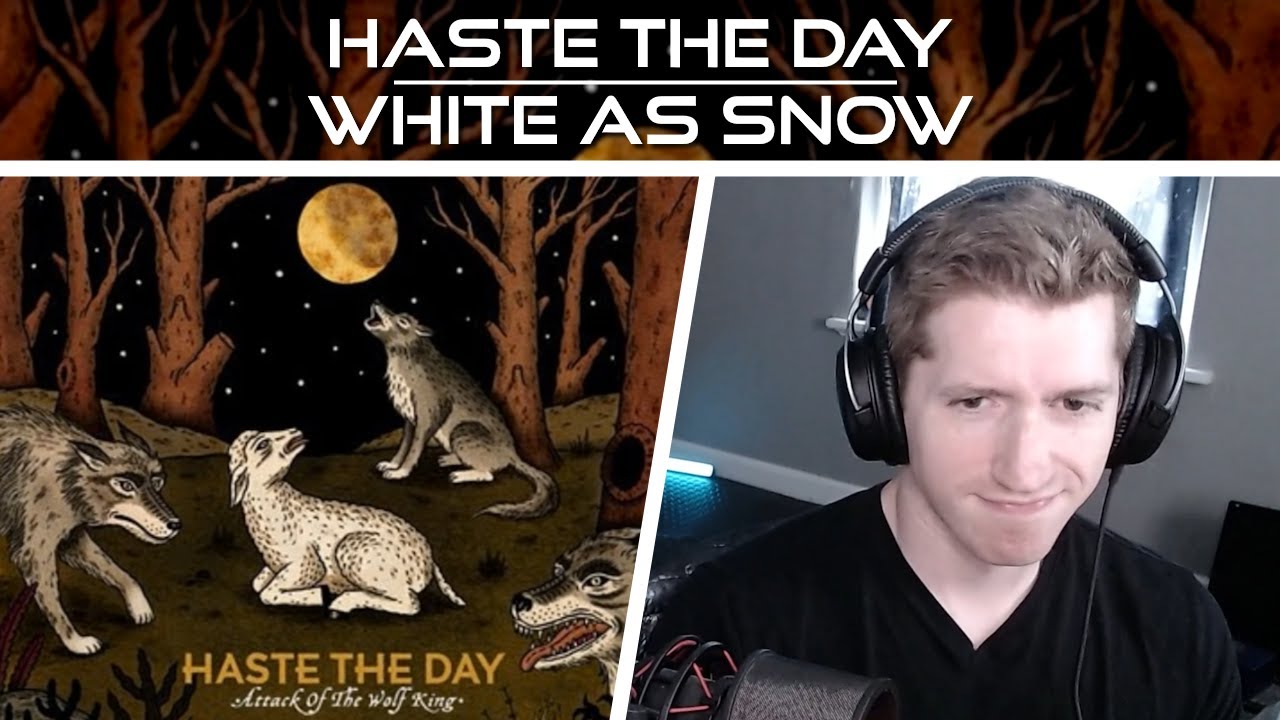 Chris REACTS to Haste The Day - White As Snow [SUB SUNDAY #83]
