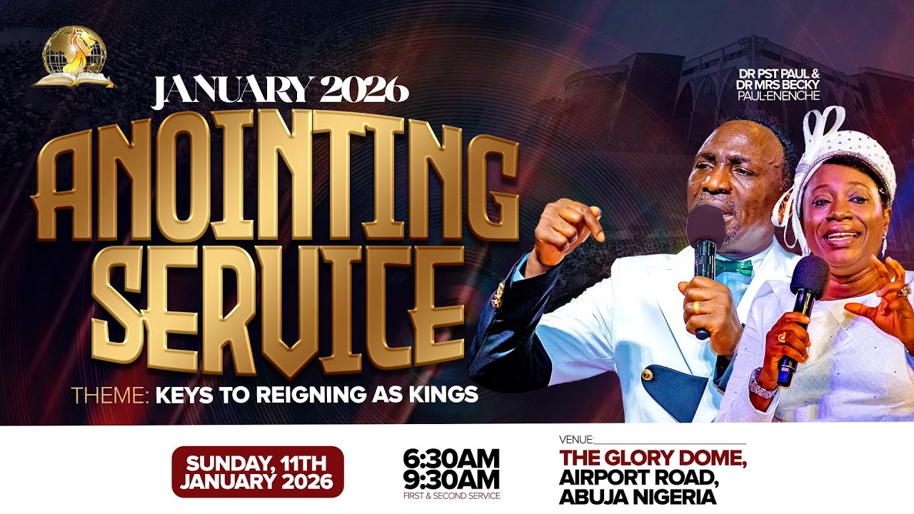 JANUARY 2026 ANOINTING SERVICE || 11-01-2026