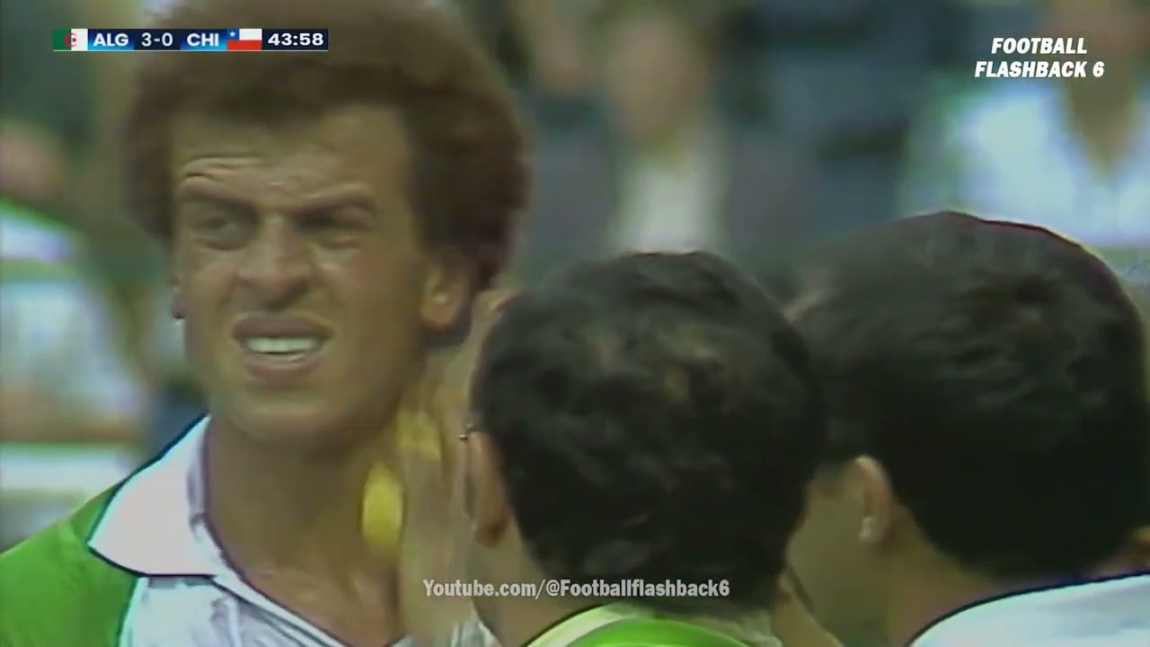 Algérie 3 2 Chili Coupe du Monde le 24 Juin 1982