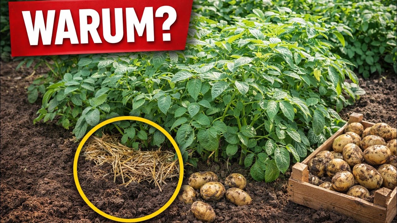 Dieser geheime Trick lässt dein Kartoffelbeet plötzlich viel mehr abwerfen