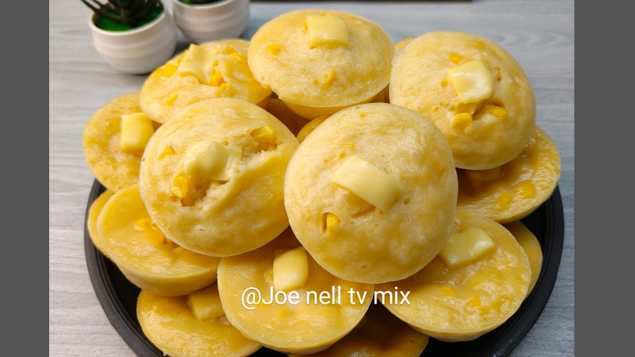Puto cheese recipe with whole corn kernels & condensed milk masarap pala pag ganitong luto ng puto