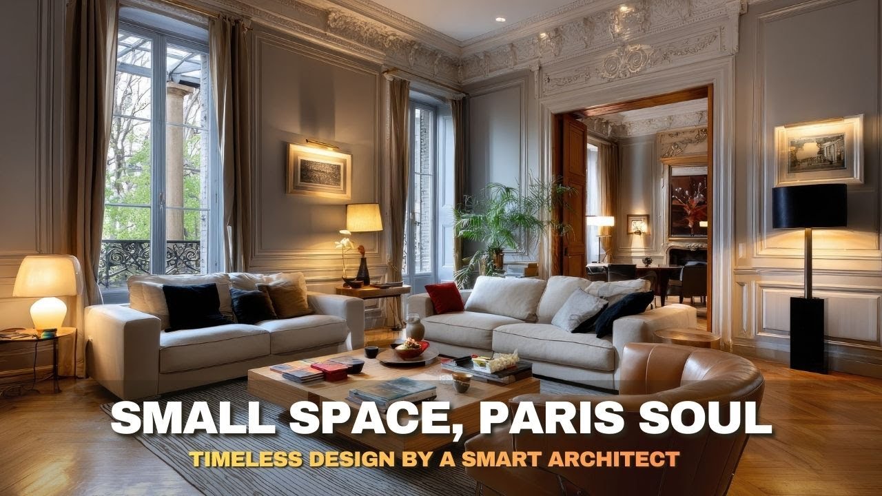 This Small Paris Apartment Proves Classic Design Never Fails | A Smart Architect’s Vision