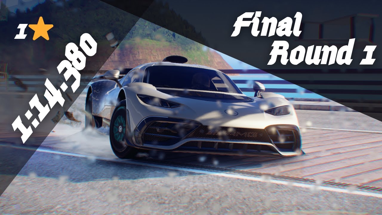 OC 1⭐ - 1:14.380 | Mercedes AMG ONE GP - Final Round 1 [ Beach Landing ] - Asphalt Unite