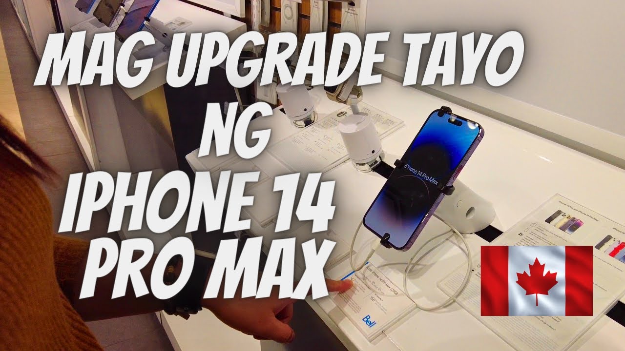 Mag upgrade tayo ng Iphone 14 Pro Max  | Buhay Canada | Jeff and Grace