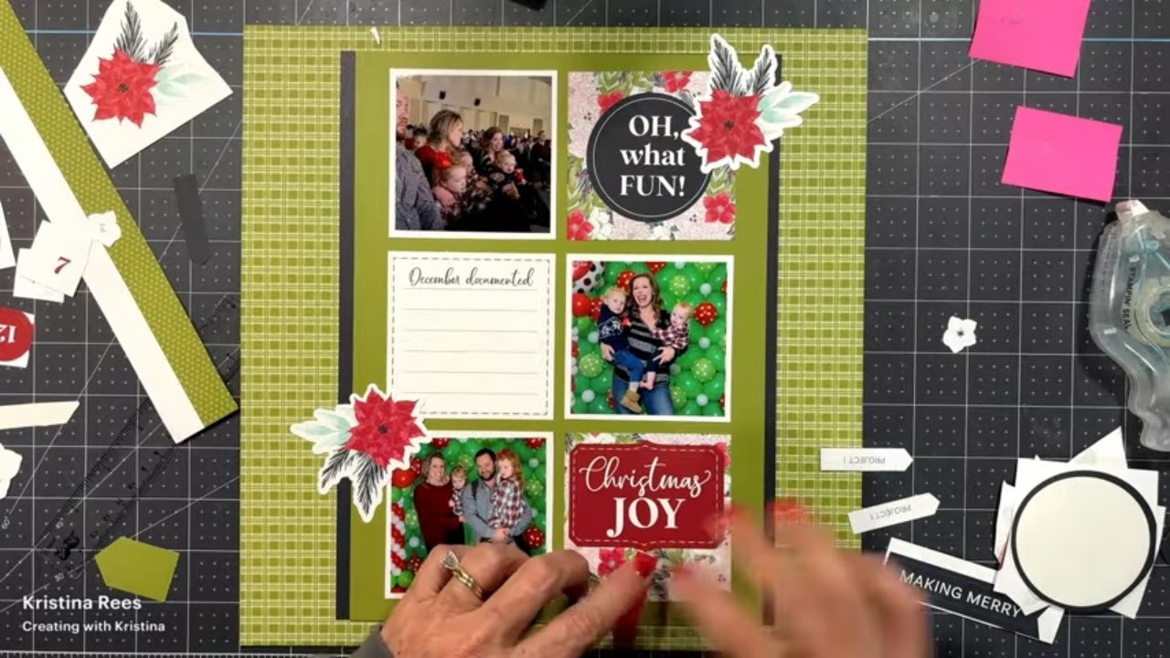 Easy Christmas Scrapbook Ideas for Beginners
