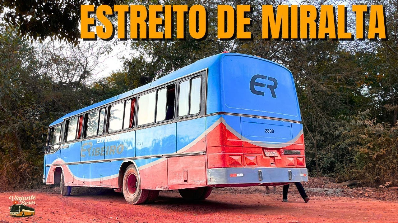 Como é viajar em uma linha Rural? Estrada para Estreito de Miralta!