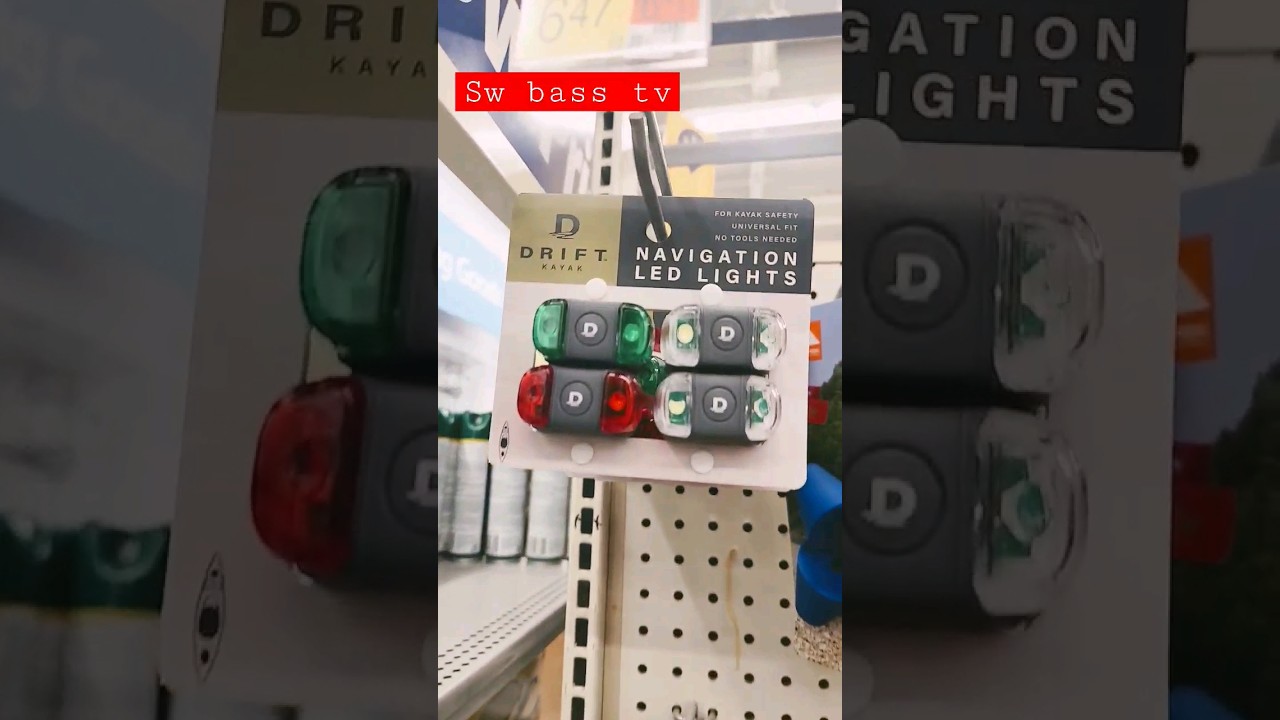 cheap nav lights for john boat or kayak walmart boating hacks sw bass tv