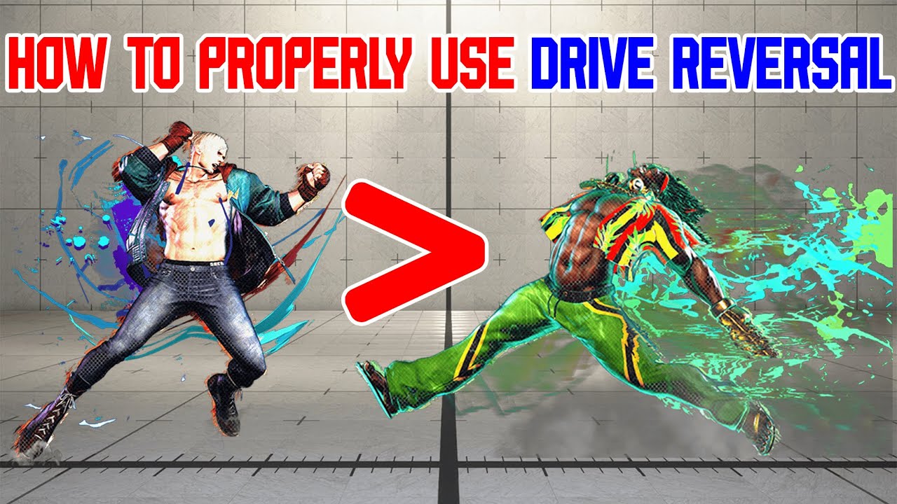 Как правильно использовать реверс привода в Street Fighter 6