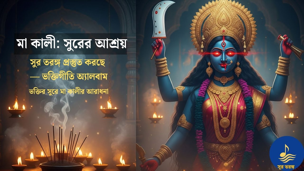 মা কালীর নতুন শ্যামা সঙ্গীত: সুরের আশ্রয় | Heart Touching Bengali Kali Bhajan 2025