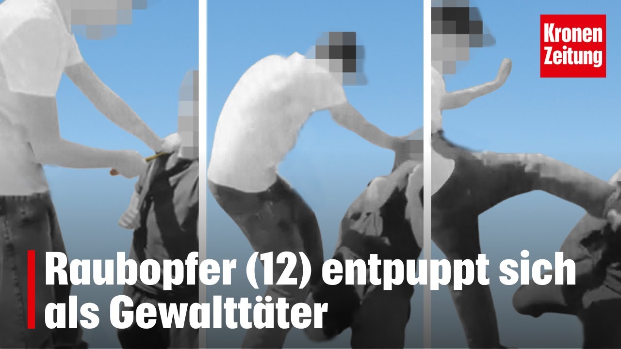 Raubopfer (12) entpuppt sich als Gewaltt&auml;ter | krone.tv NEWS