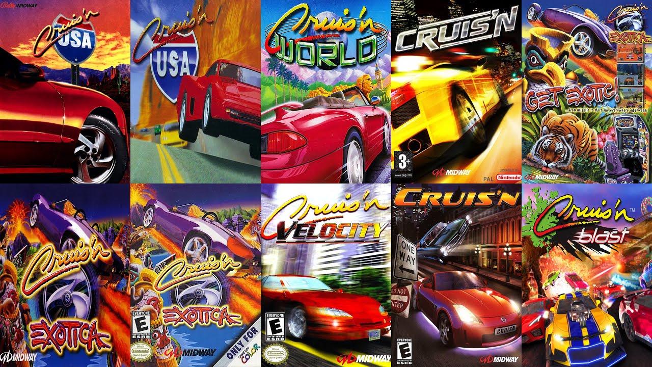 The Evolution Of Cruis'N Games (1994 - 2021)