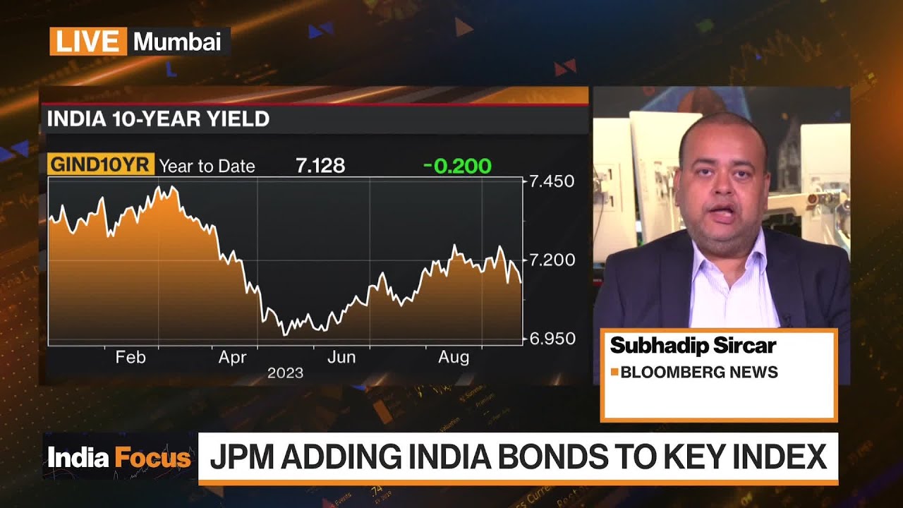 JPMorgan Says India to Be Added to Emerging-Market&nbsp;Bond Index