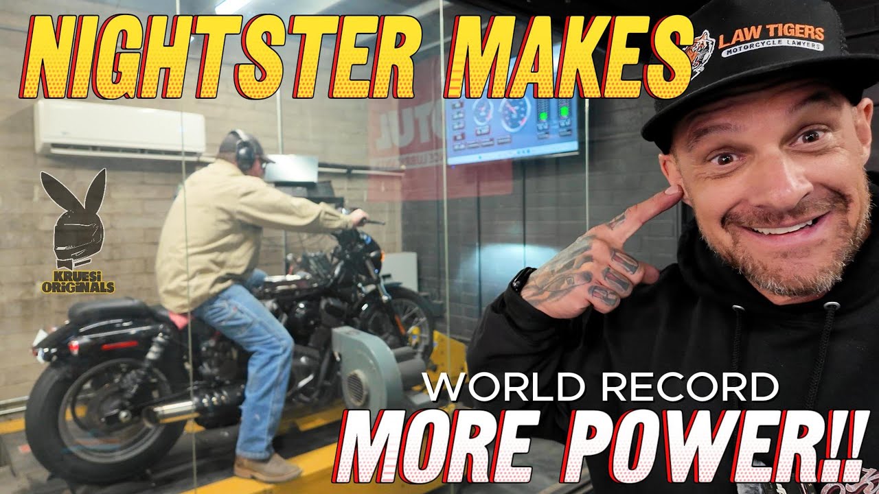 Record-Breaking Horsepower! Harley-Davidson Nightster Rev Max, Round 2