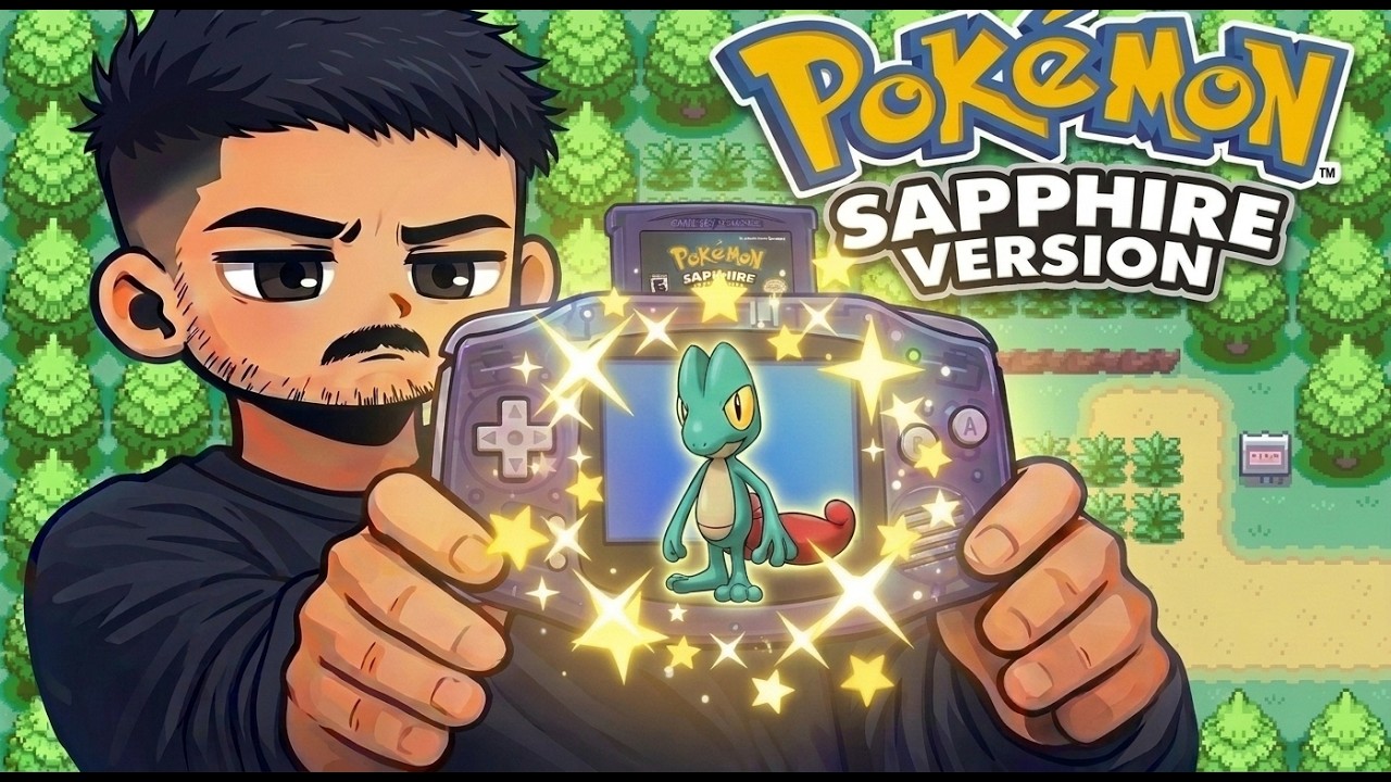#05 - Shiny Hunt: Iniciais de Hoenn | Mudkip, Torchic e Treecko | Pokémon Sapphire