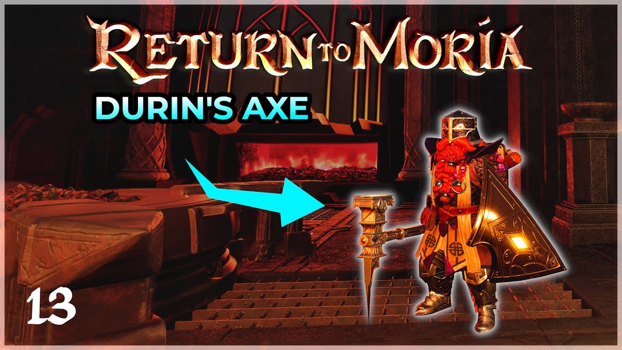 Crafting Durin's Axe & Armor! [LOTR: Return To Moria Ep. 13]