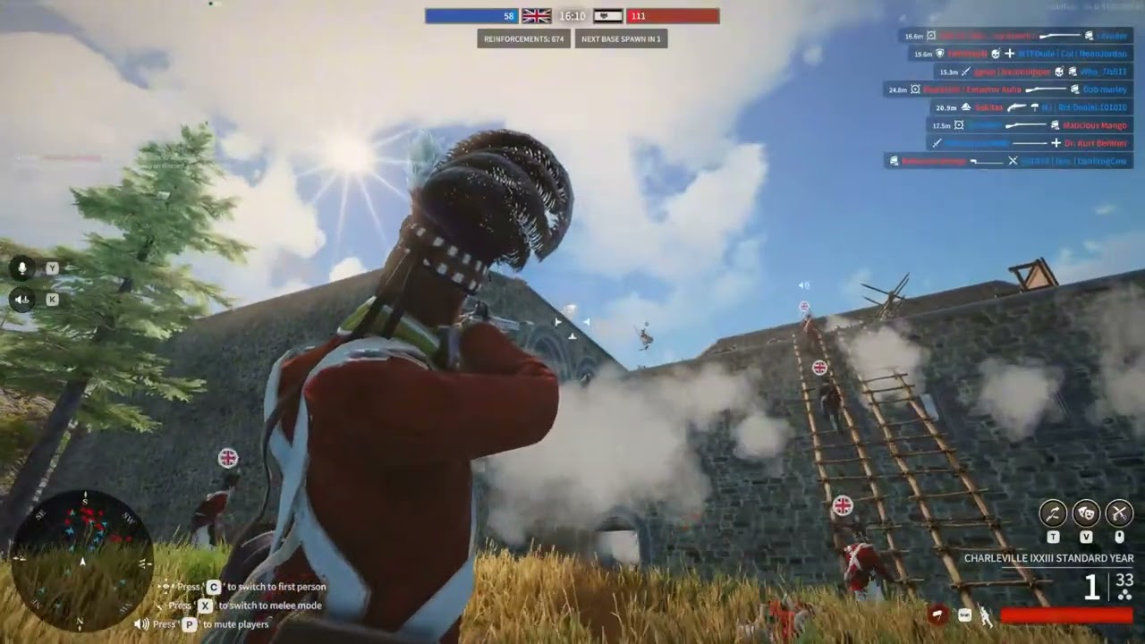Learning How to Play Holdfast