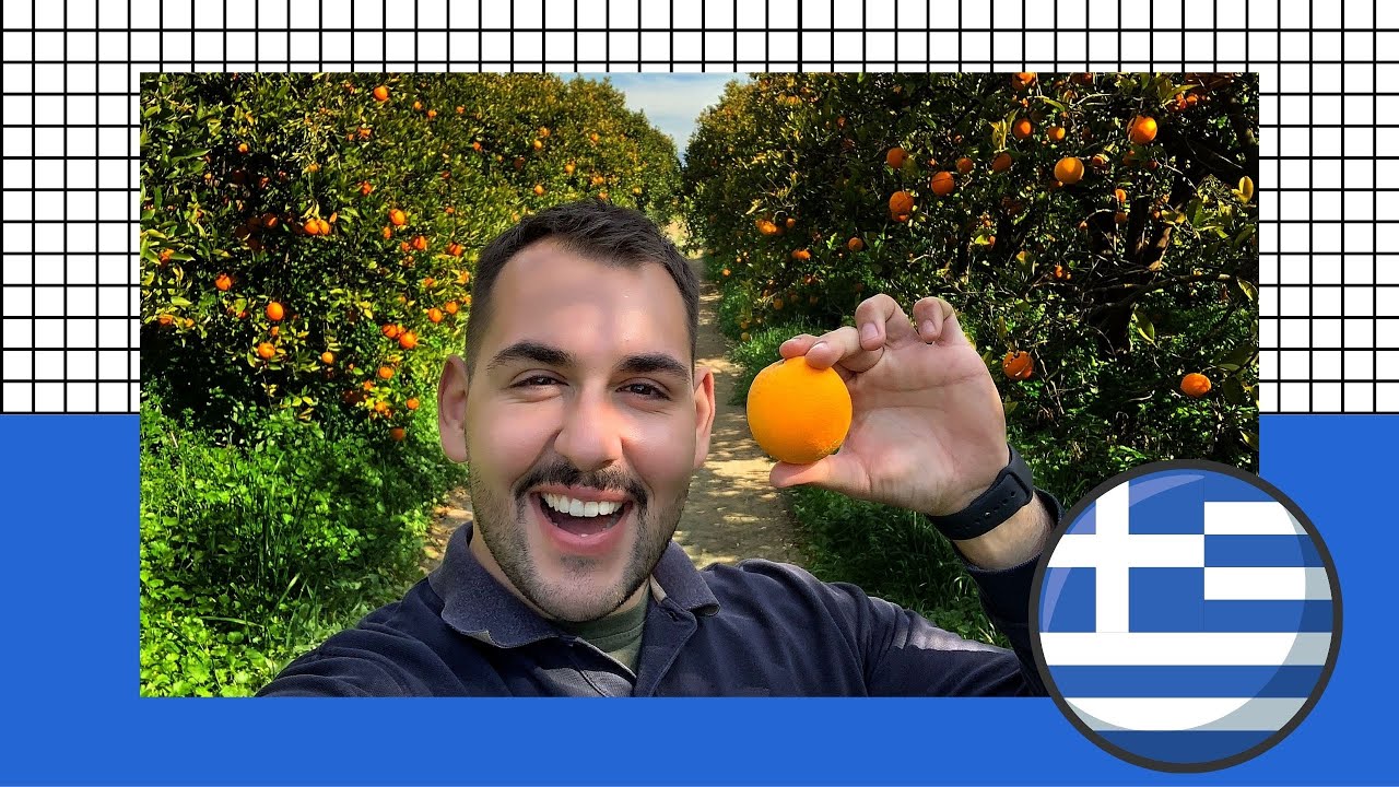 É laranja que não acaba mais ! | Luke na Grécia 🇬🇷