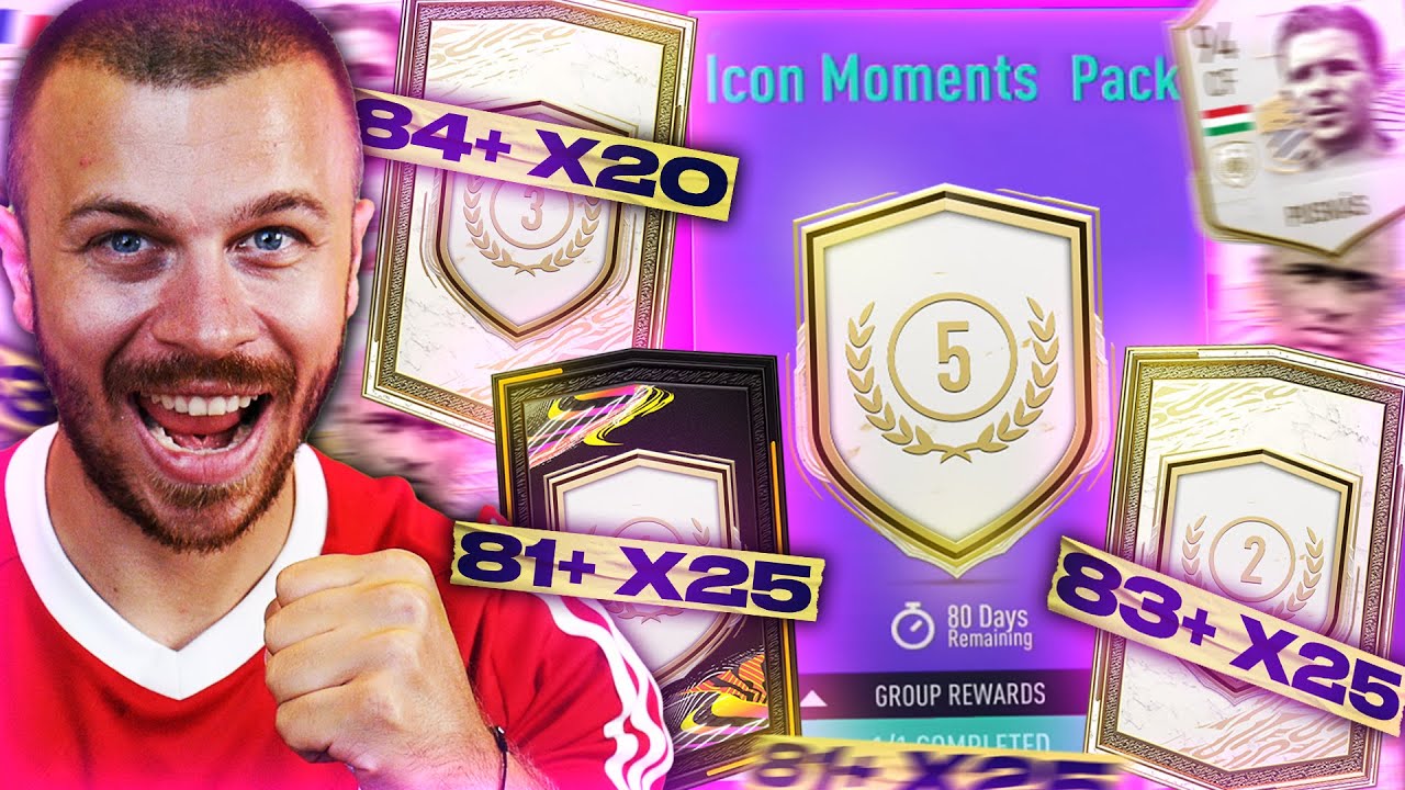 FIFA 21 ICON SWAPS 3 - NEW MOMENTS ICON PACK, 83+ x25 PACKS, 84+ x25 PACKS & MY FUT CHAMPIONS GAMES!