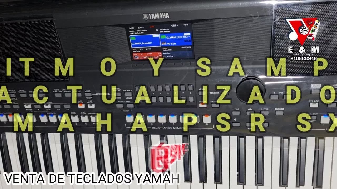 OFERTA YAMAHA PSR SX600 - Casa Musical ELYMAR MUSIC