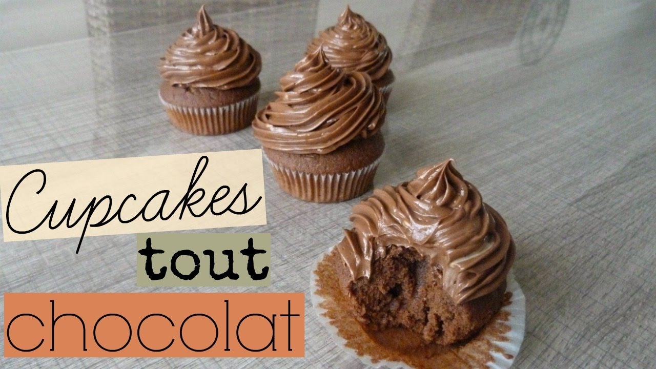 Cupcakes tout chocolat - Léa cooking