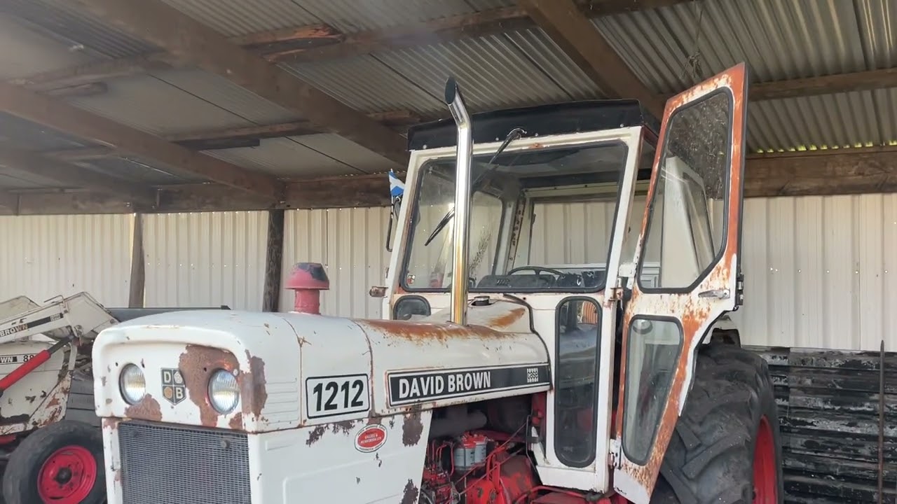David brown 1212 straight pipe