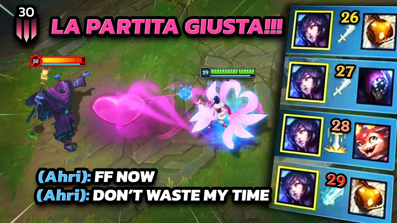 AHRI: IL CUGINO EVIL FUNZIONA SEMPRE - AZ 30 KILL CHALLENGE