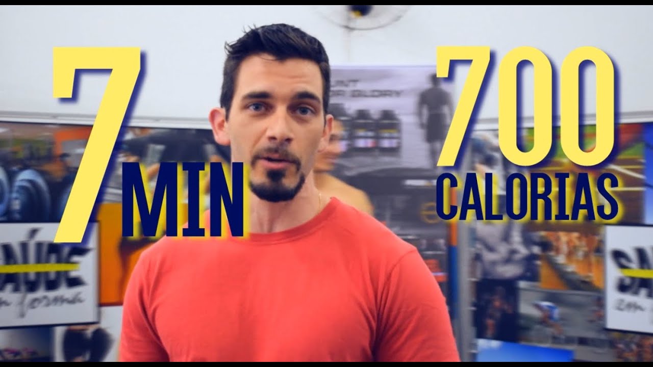 700 calorias em 7 minutos - sem áudio - link na descrição