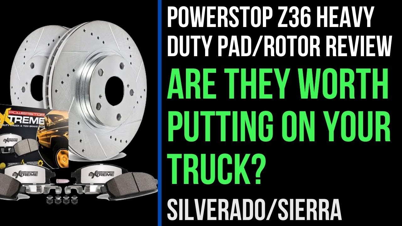 Recenzja klock&oacute;w i tarcz hamulcowych PowerStop Z36 Heavy Duty