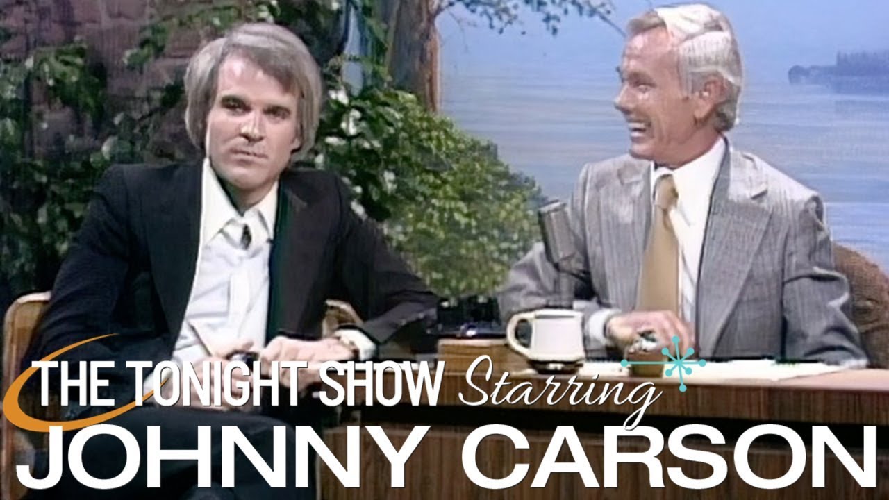 Steve Martin 😂📞 | Checks His Messages Live on the Carson Tonight Show