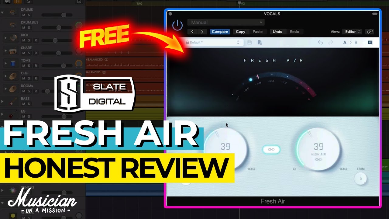 Fresh Air - Slate Digital (the best free plugin?)