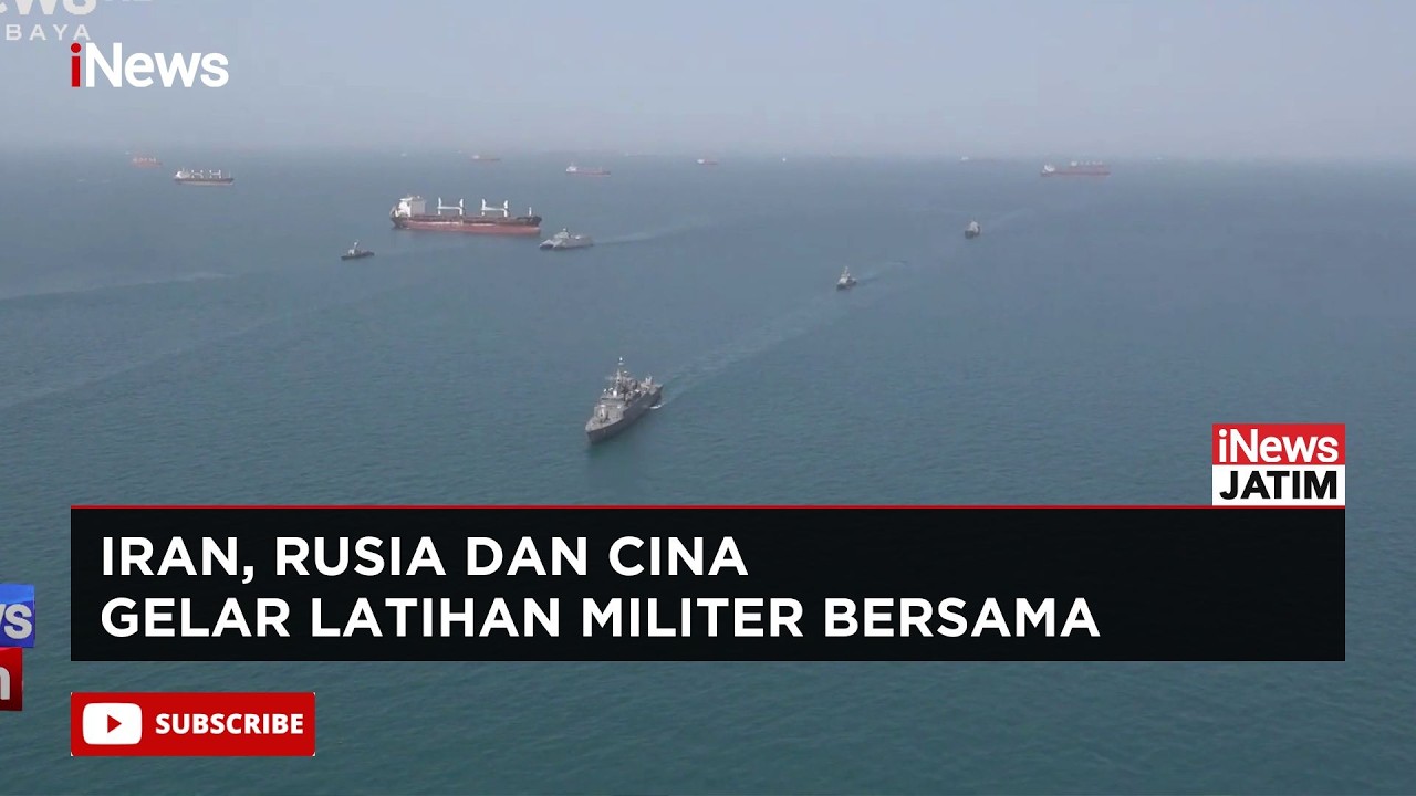 Hadapi Tekanan AS, Iran, China dan Rusia Gelar Latihan Militer Bersama