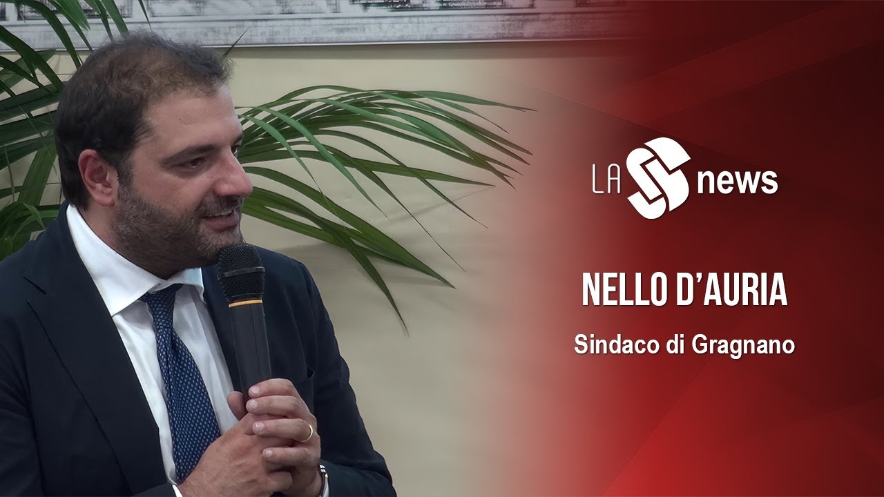 Nuovi ITS : intervento Aniello D'Auria - Sindaco di Gragnano