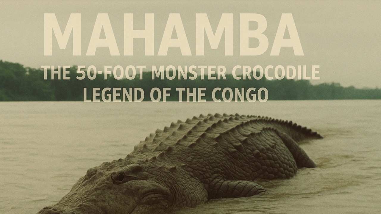 Mahamba: The 50-Foot Monster Crocodile Legend of the Congo 🐊🌍