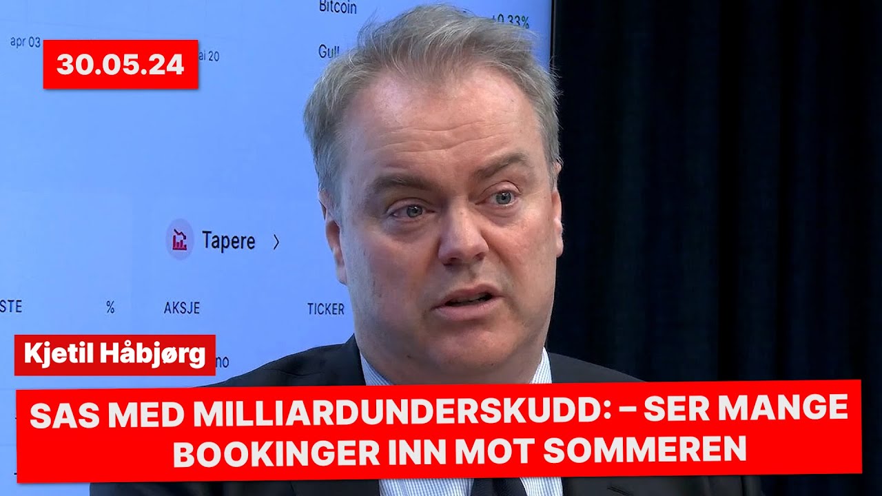 Røde tall preger markedene, milliardtap i SAS og ferske tall fra Fredriksens tankrederi