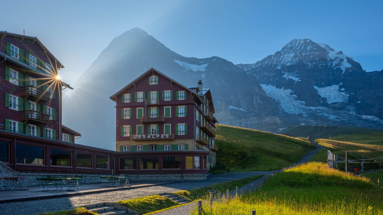 Ausflugsziele in der Schweiz - Kleine Scheidegg Giessbach Öschinensee