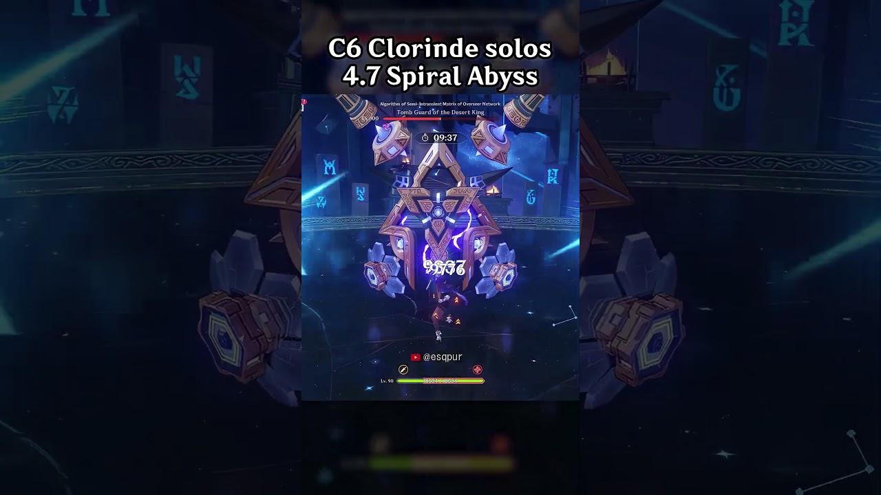 C6 Clorinde Solos 4.7 Spiral Abyss