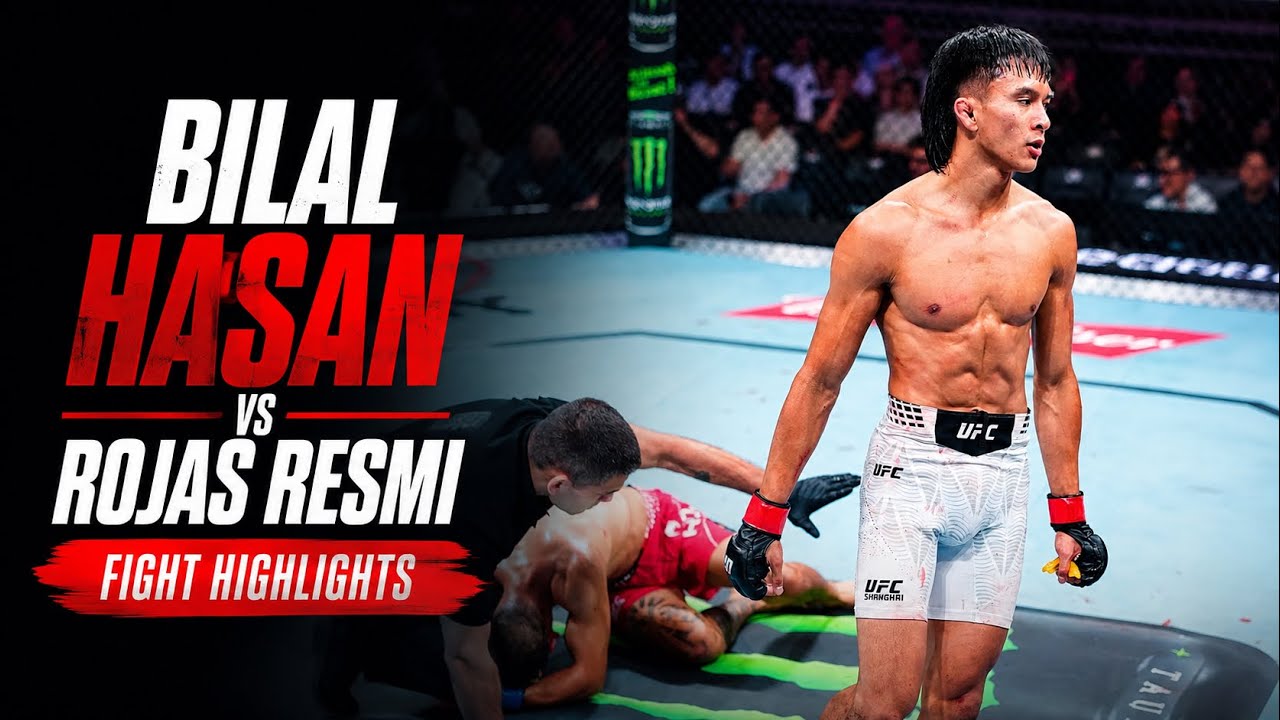 Bilal Hasan WINS! 🥊 vs Rojas Resmi | Fight Highlights | UFC SHANGHAI