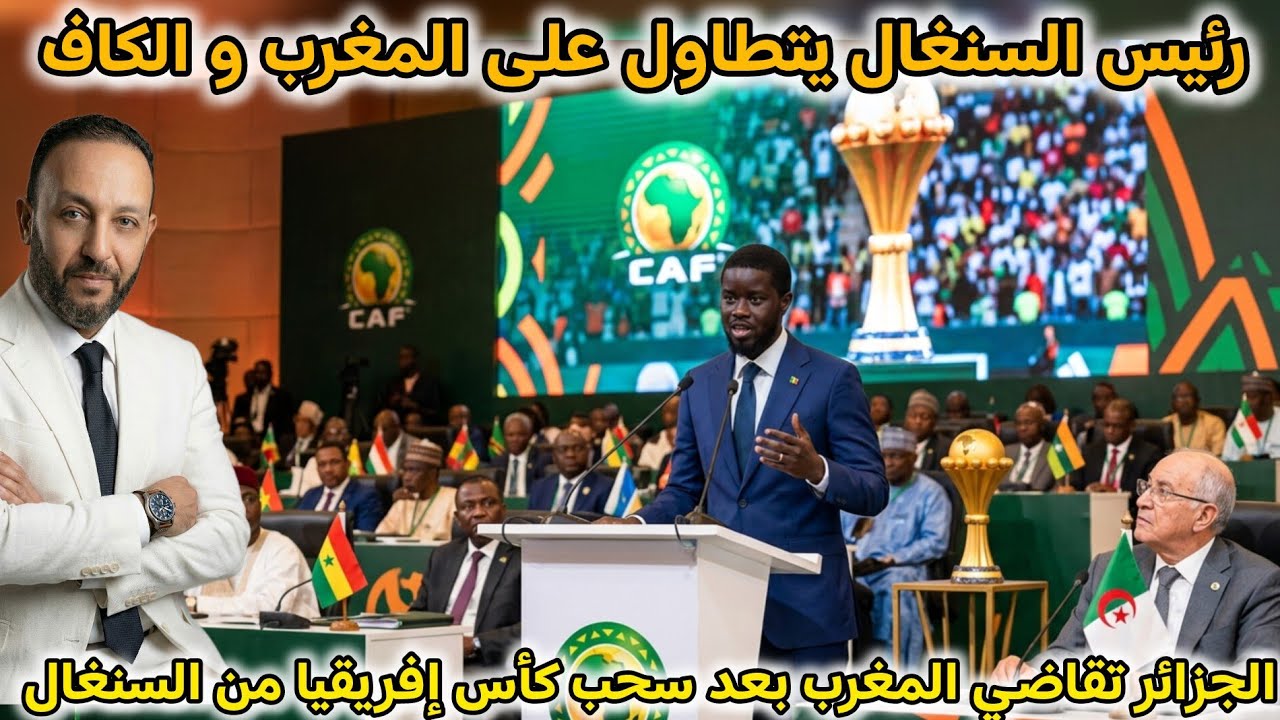 رئيس السنغال يتطاول على المغرب و يعلن الحرب على الكاف، و الجزائر تقاضي المغرب بعد ارجاع كأس إفريقيا