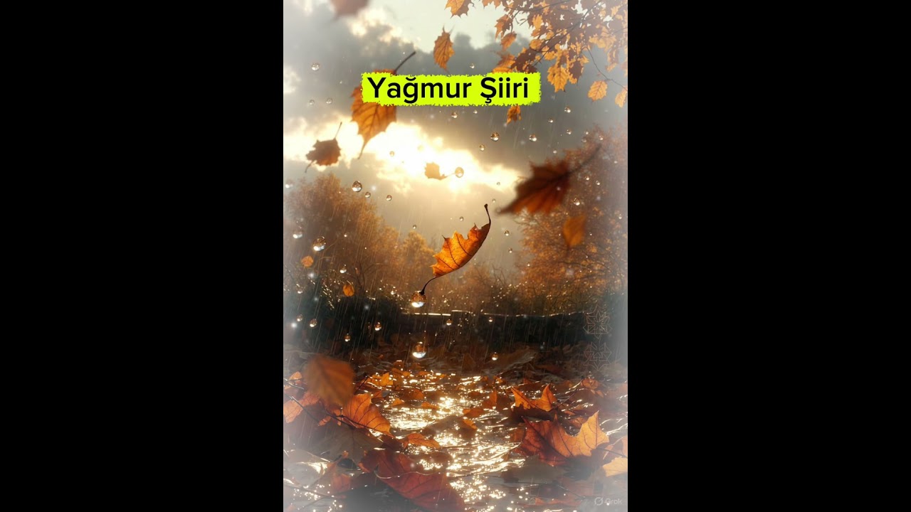 Yağmur – Nurullah Genç | AI Şiir Seslendirme – 1. Bölüm