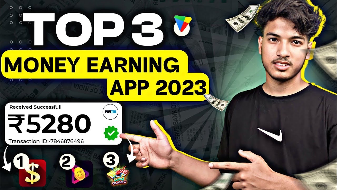 Top 3 New Earning Apps 2023 || New Earning App Today || Earn Money Online || Pankaj Airee