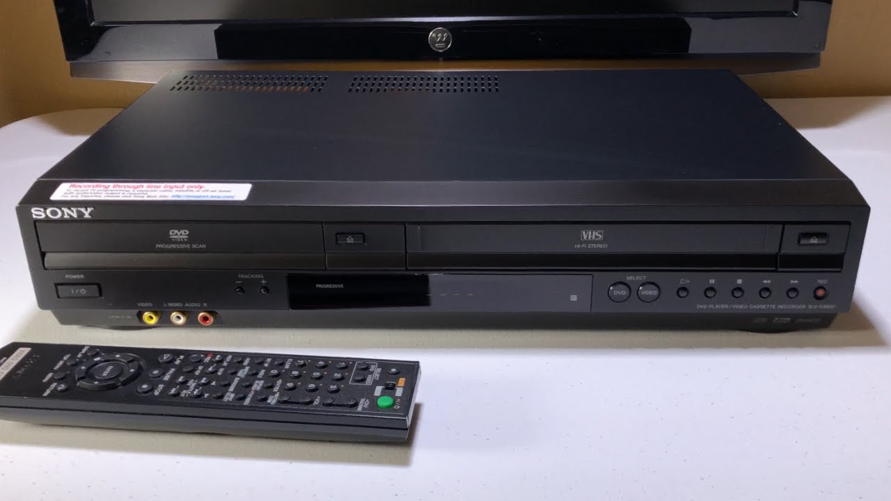 Sony SLV-D380P VCR DVD Combo