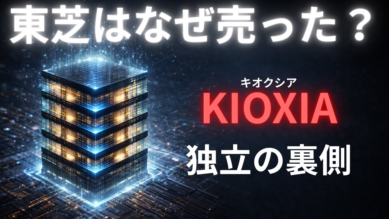 【キオクシアの歴史】東芝メモリ売却の真相とは？