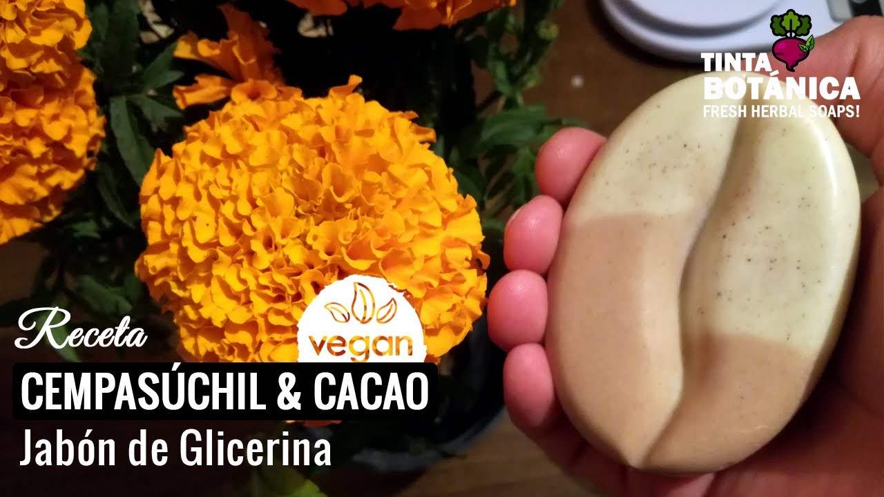 JABÓN DE CEMPASÚCHIL & CACAO | Para piel mixta