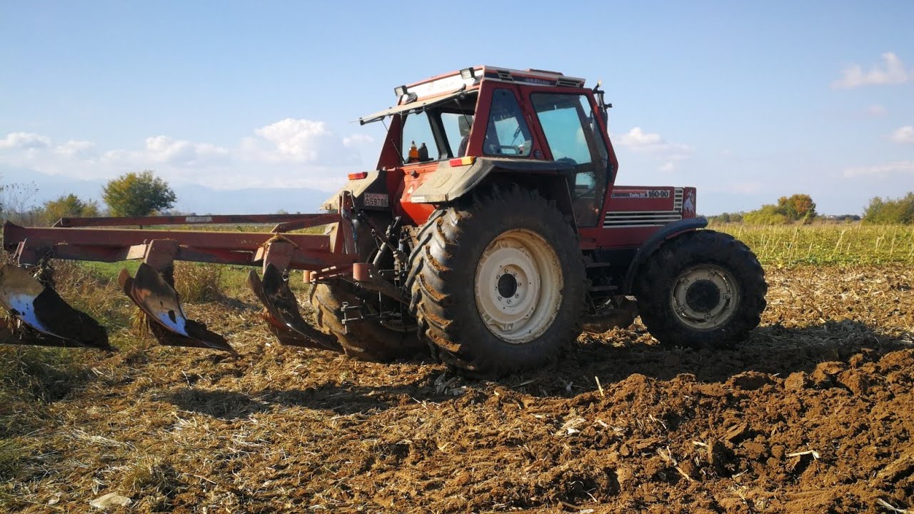 Fiat 160-90 DT Turbo-Plow with otma 351