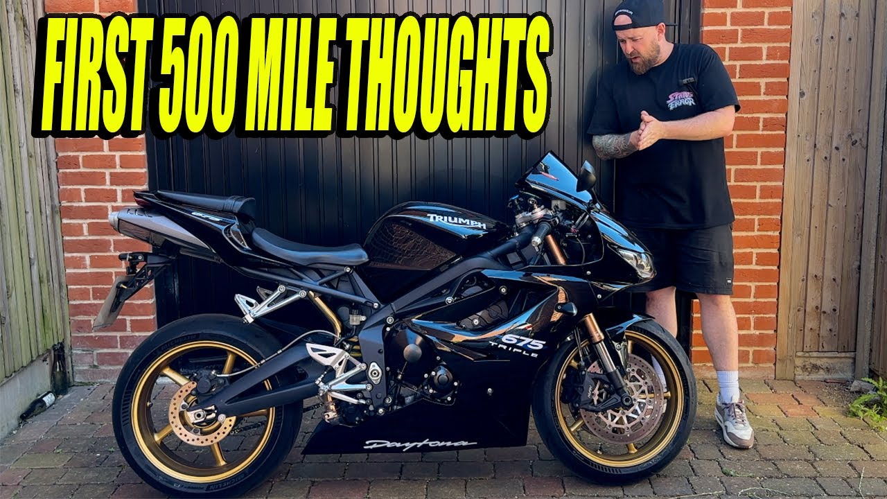 First 500 Miles on my Triumph Daytona 675 - Review